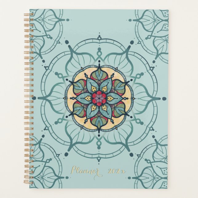 Agenda Mandala Personal Planner (Frente)