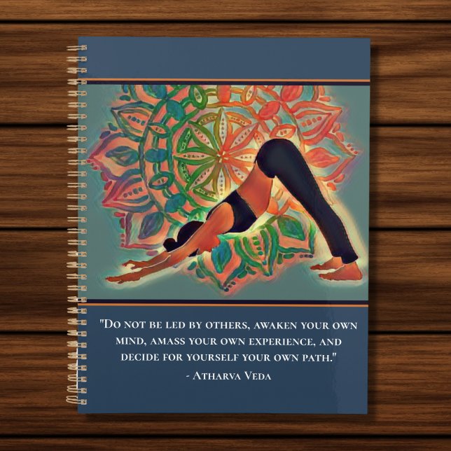 Agenda Mandala Yoga Downward Dog Atharva Veda (Criador carregado)
