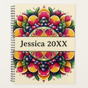 Agenda Mandalas Coloridos Simples Modernos e Bonitos