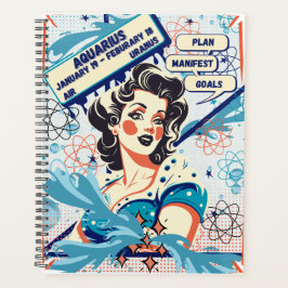 Agenda Manifest Planner - Aquário