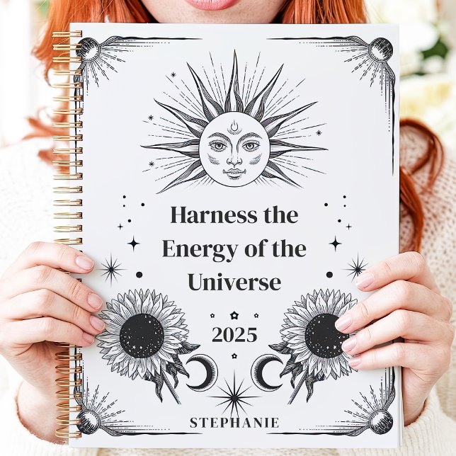 Agenda Manifestação de nome personalizado Celestial Sun e (Criador carregado)
