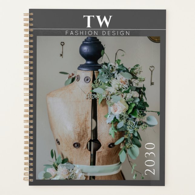 Agenda Mannequin Fashion Designer Black (Frente)