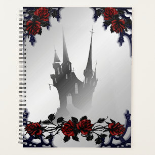 Agenda Mansão Rosa gótica de sangue