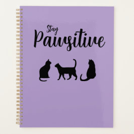 Agenda Mantenha o Gato Preto Pawsitivo