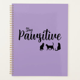 Agenda Mantenha o Gato Preto Pawsitivo
