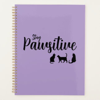Agenda Mantenha o Gato Preto Pawsitivo
