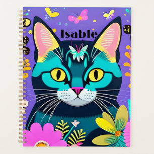 Agenda Mantenha-se produtivo e organizado Kitty Cat Des