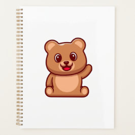 Agenda Mão De Balança De Urso Bonito
