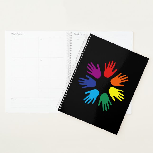 Agenda Mãos arco-íris (Exibição)