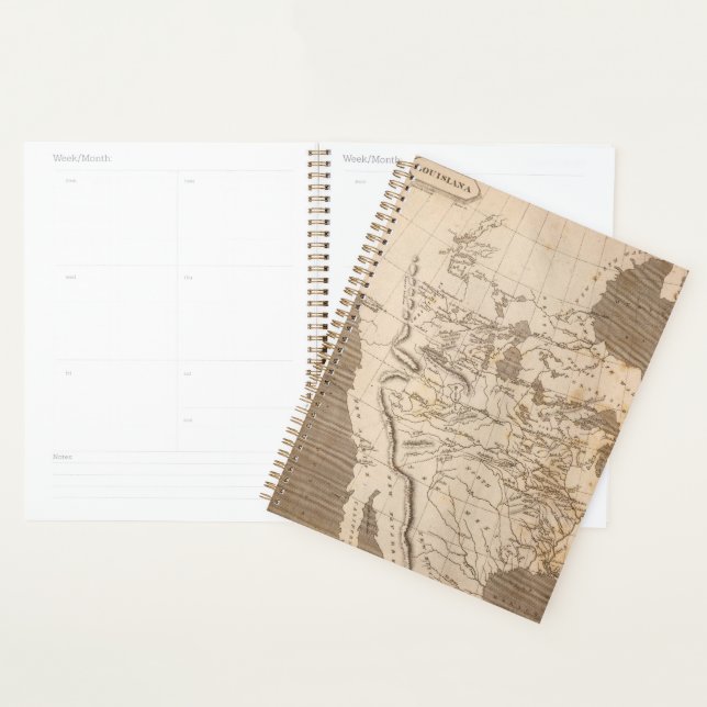 Agenda Mapa da Louisiana por Arrowsmith (Exibição)