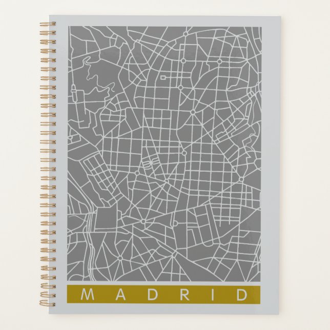 Agenda Mapa de Madrid (Frente)