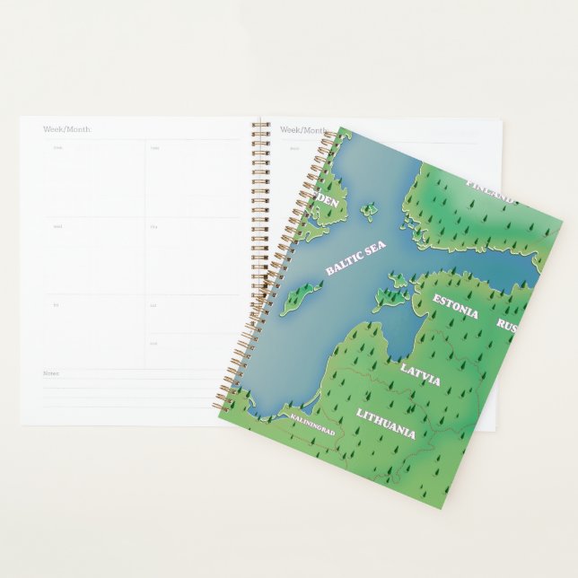Agenda Mapa do Mar Báltico (Exibição)