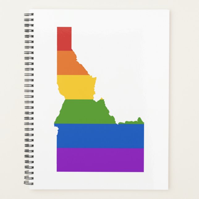 Agenda Mapa gay dos EUA | Estado de Idaho (Frente)