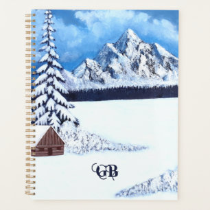 Agenda Maravilha de Inverno com Texto