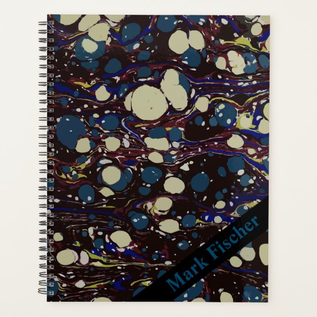 Agenda Marble Abstrato (Frente)