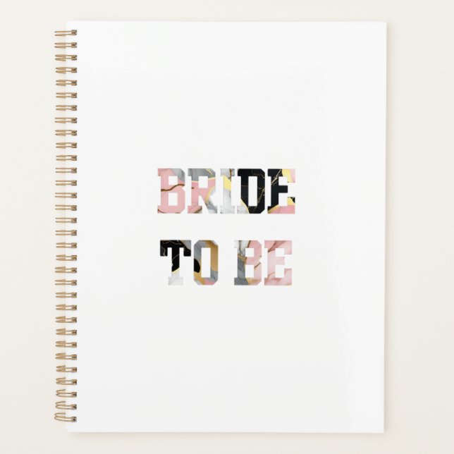 Agenda Marble Brito Rosa para Ser (Frente)