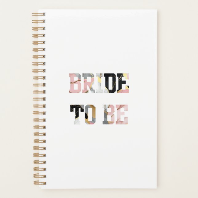 Agenda Marble Brito Rosa para Ser (Frente)