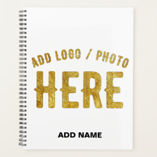 AGENDA MARCA VERIFICADA BRANCA PERSONALIZÁVEL MODERNA