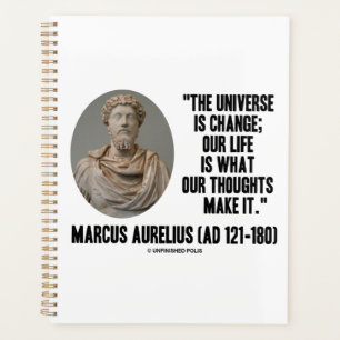 Agenda Marcus Aurélio Mudança Universo Pensamentos Sobre