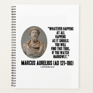 Agenda Marcus Aurelius O Que Acontece De Todo