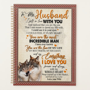 Agenda Marido Gift   Carta Ao Meu Marido De Esposa