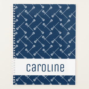 Agenda Marinho Blue Lacrosse White Sticks