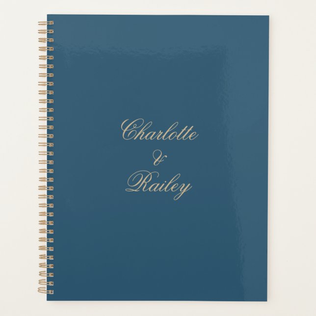 Agenda Marinho Wedding (Frente)