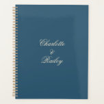 Agenda Marinho White Wedding<br><div class="desc">Planner de Casamento Branco do marinho</div>