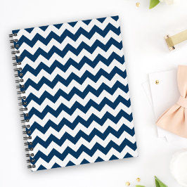 Agenda Marinho Zigzag, Marinho Chevron, Padrão Geométrico
