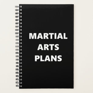 Agenda Marital Arts Planner Esportivo Planos de Artes Mar