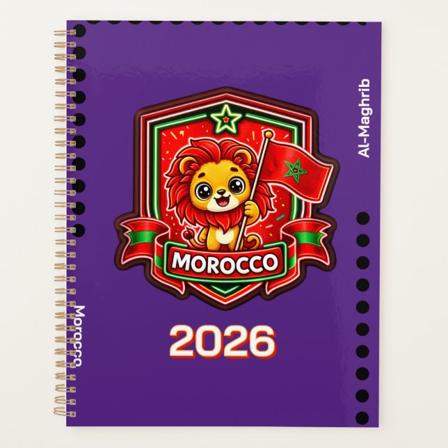 Agenda Marrocos Crianças (Frente)