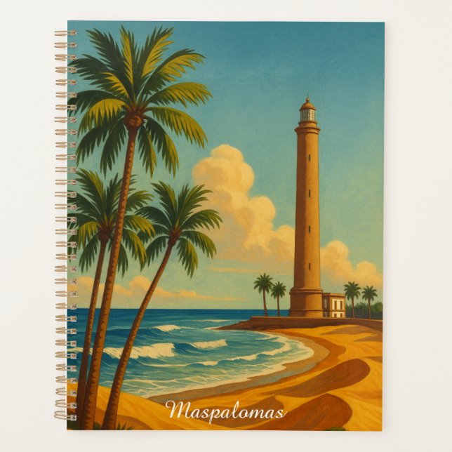 Agenda Maspalomas Meloneras Beach Vintage Gran Canaria (Frente)