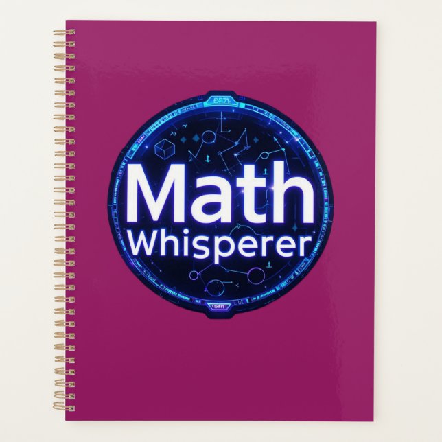 Agenda Math Teacher Math Whisperer (Frente)