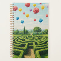 Maze Brain Balloons Planner