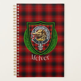 Agenda McIver Scottish Clan Tartan & Crest