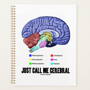 Agenda Me Chame de Humor com Anatomia Cerebral