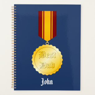 Agenda Medalha de Melhor Pai para o Dia dos Pais