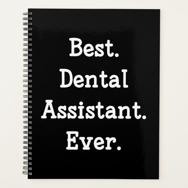 Agenda Melhor. Dental Assistant. Nunca. (Frente)