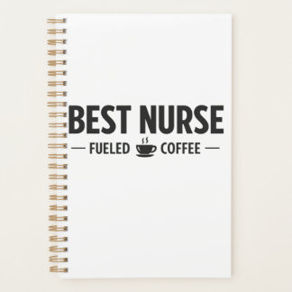 Agenda Melhor Enfermeira Energizada por Café Planner