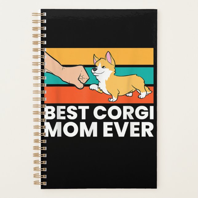 Agenda Melhor Mãe De Corgi (Frente)