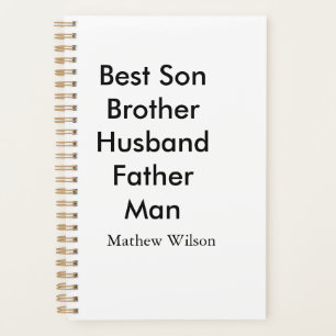 Agenda Melhor marido pai filho quotes adicionar nome text