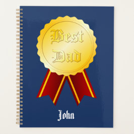 Agenda Melhor Medalha de Fita para Papai Dia dos Pais