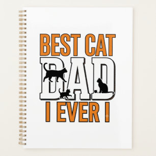 Agenda Melhor Pai de Gato de Todos os Tempos Camisa Vinta