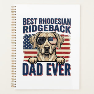 Agenda Melhor Pai de Rhodesian Ridgeback de Todos os Temp