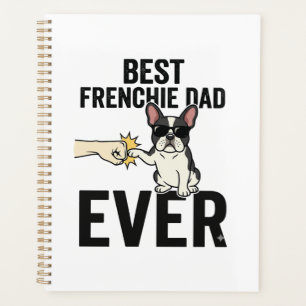 Agenda Melhor Pai Frenchie de Todos os Tempos Camisa Dive