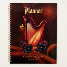 Melodia cósmica, a magia da harpa