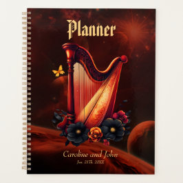 Agenda Melodia cósmica, a magia da harpa