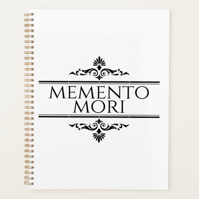 Agenda Memento Mori (Frente)