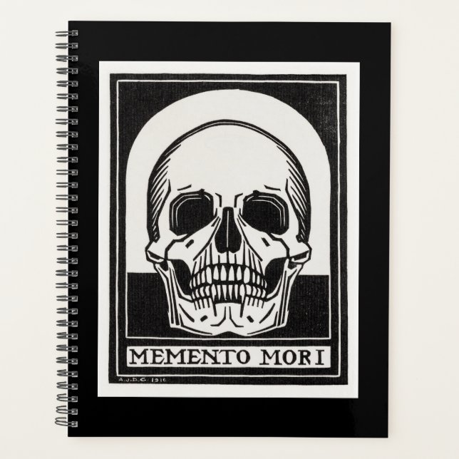 Agenda Memento Mori Skull (Frente)