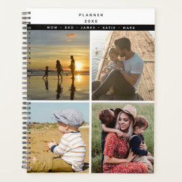 Agenda Memórias personalizadas de amor da família de foto